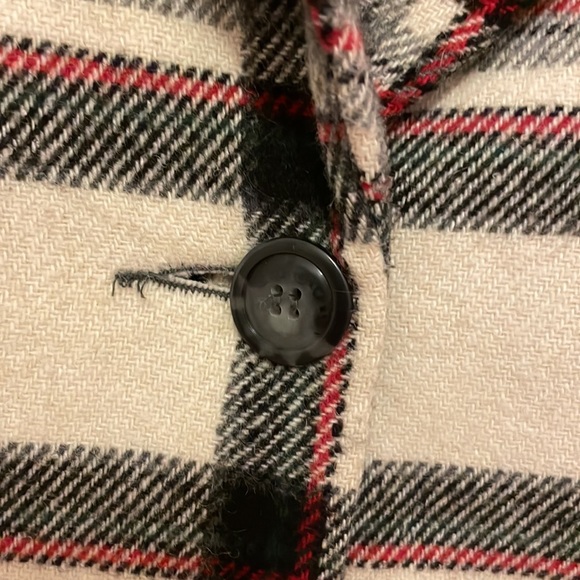 Plaid Oversized Wool Blazer - Picture 4 of 10